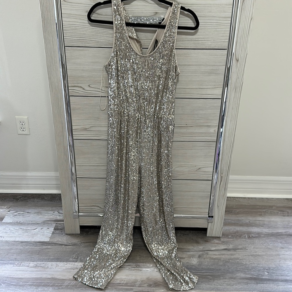 Express sequin jumpsuit